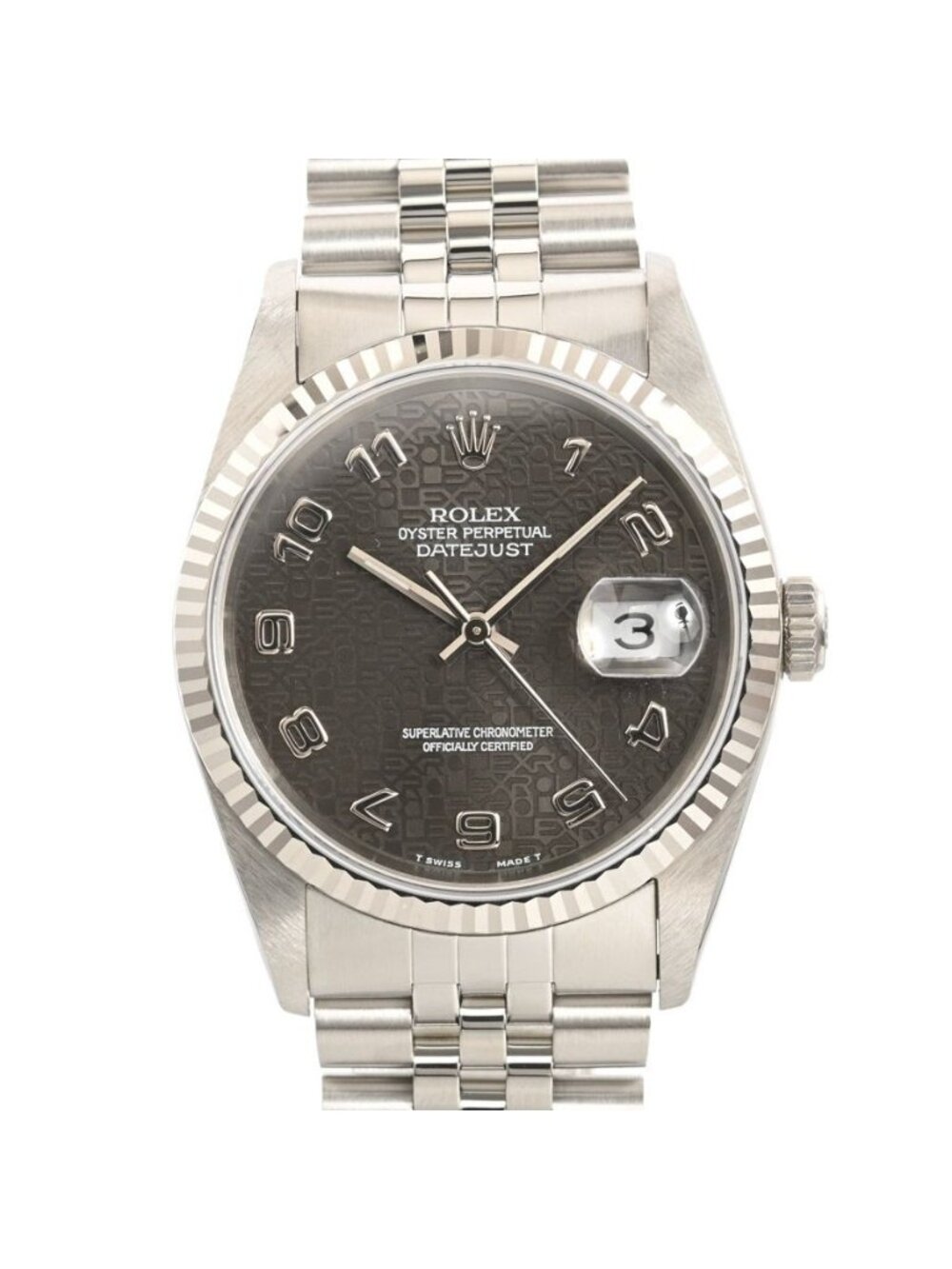 Rolex Watch Datejust White Gold